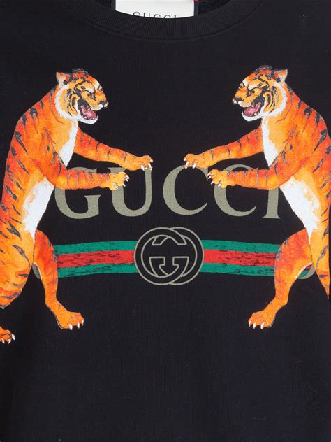 maglioncino gucci tigre|Gucci tiger print.